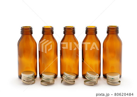 栄養ドリンク剤の空瓶 5本 栄養ドリンク剤の空瓶 5本 80620484