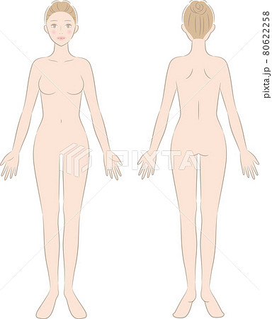 女性 裸 全身 女性 裸 全身 80622258