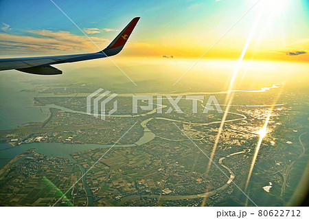 空中撮影した徳島 空中撮影した徳島 80622712