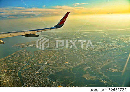 空中撮影した徳島 空中撮影した徳島 80622722