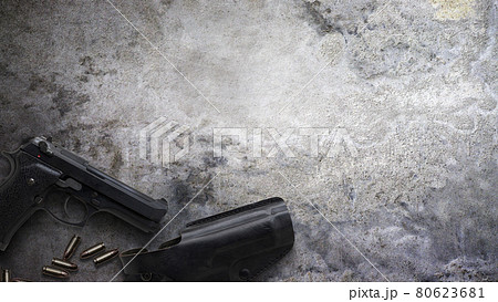 拳銃のイメージ素材 拳銃のイメージ素材 80623681