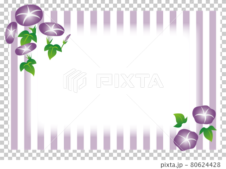 Morning glory frame 80624428