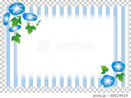 Morning glory frame 80624429