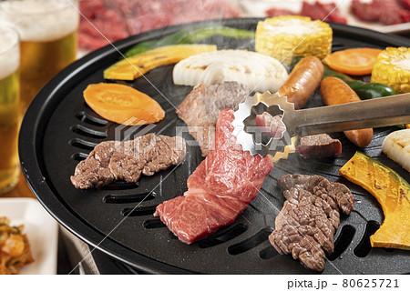 焼き肉　焼肉　おうち焼肉　家焼肉 80625721