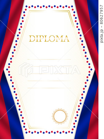 Vertical frame and border with Haiti flag Vertical frame and border with Haiti flag 80627957