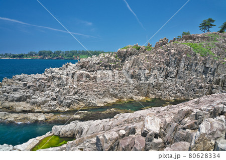 【東尋坊】 福井県坂井市三国町安島 【東尋坊】 福井県坂井市三国町安島 80628334