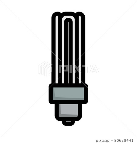 Energy Saving Light Bulb Icon 80628441