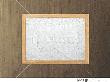 木目 木 木枠 フレーム 背景素材のイラスト素材