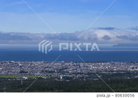 青森 青森市中心街遠景 松森佃から合浦付近 横04 青森 青森市中心街遠景 松森佃から合浦付近 横04 80630056