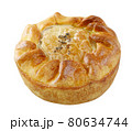 Handmade pie isolated on white background 80634744