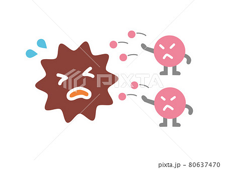 細菌を攻撃する抗体 細菌を攻撃する抗体 80637470