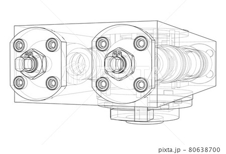 Abstract industry object concept. Vector 80638700