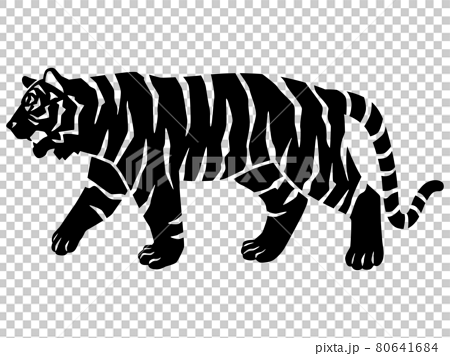 tiger silhouette png