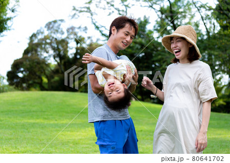 家族写真　夏 80641702