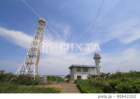 新潟 佐渡 弾埼灯台 新潟 佐渡 弾埼灯台 80642202