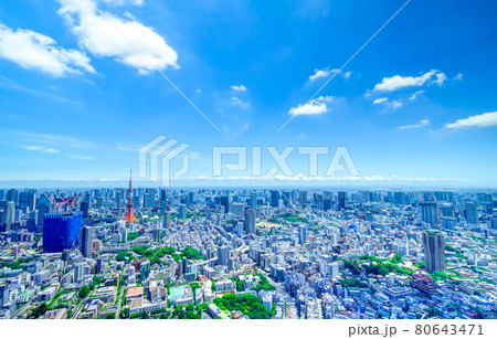 東京風景　2021年　夏 80643471
