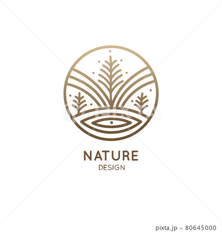 Nature linear logo Nature linear logo 80645000