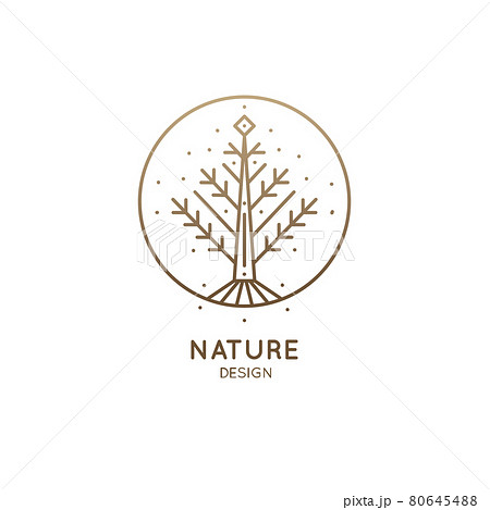 Tropical abstract tree 80645488