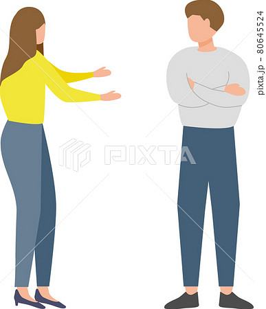 女性 男性 ケンカ 80645524