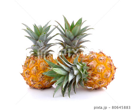 Pineapple isolated on white background Pineapple isolated on white background 80645883
