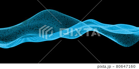 抽象的な技術の背景 コンピューターマトリックス 粒子の未来的なサイバー背景 3Dレンダリング 抽象的な技術の背景 コンピューターマトリックス 粒子の未来的なサイバー背景 3Dレンダリング 80647160