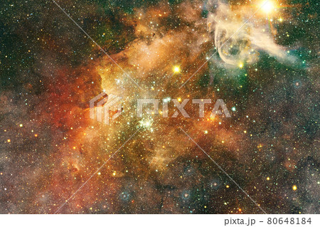 Awesome of endless cosmos. Elements of this image furnished by NASA 80648184
