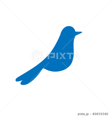Bird icon. Sparrow icon. Sparrow bird vector illustration. 80650580