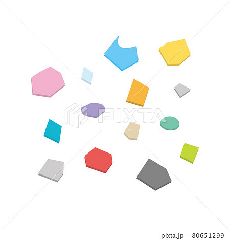 Micro Plastic Stock Illustration