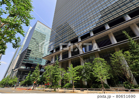 東京　大手町の都市風景　大手町プレイス  80651690