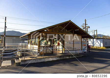 JR水戸線の福原駅 80652296