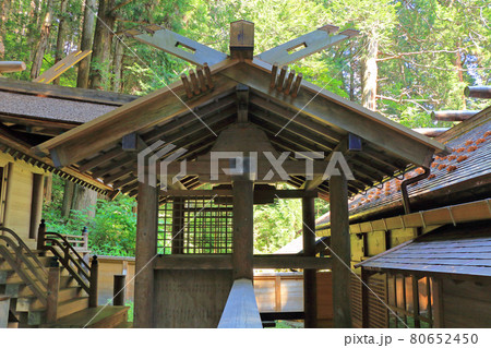 国宝 仁科神明宮中門 長野県大町市 国宝 仁科神明宮中門 長野県大町市 80652450