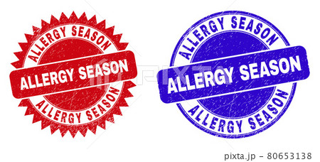 ALLERGY SEASON Rounded and Rosette Seals with Unclean Style 80653138