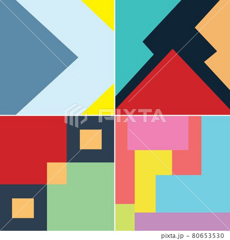 abstract color cover background vector...のイラスト素材 [80653530] - PIXTA