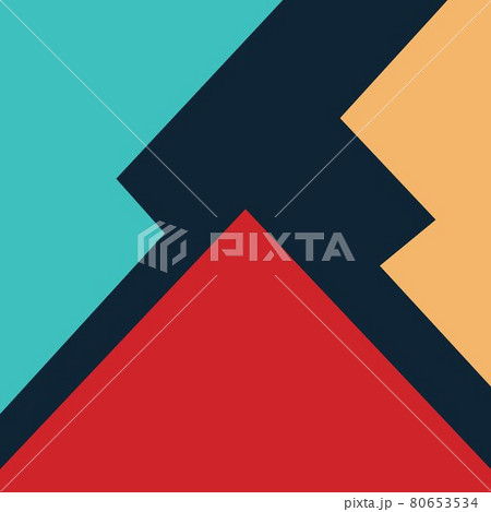 abstract color cover background vector...のイラスト素材 [80653534] - PIXTA