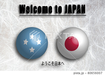 ミクロネシア(英語) ようこそ日本へ 80656007