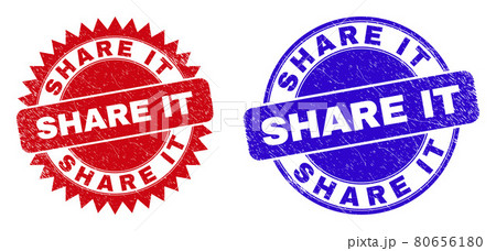 SHARE IT Round and Rosette Watermarks with Corroded Surface 80656180