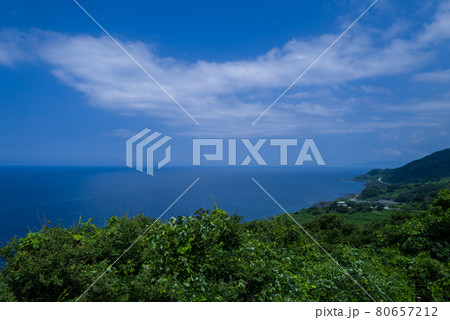 能登の海・ゾウゾウ鼻 80657212