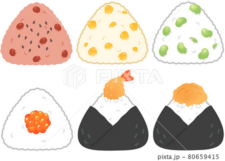 おにぎり6種 おにぎり6種 80659415