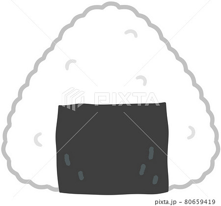 おにぎり(海苔) おにぎり(海苔) 80659419