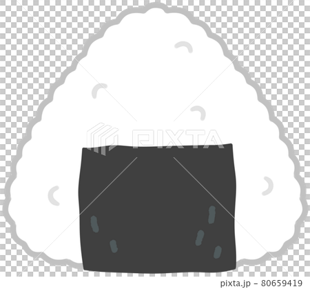 おにぎり(海苔) おにぎり(海苔) 80659419