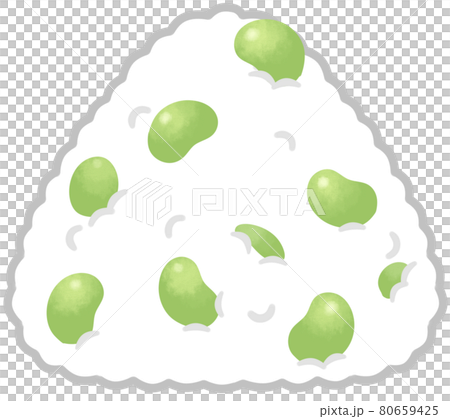 おにぎり(枝豆) 80659425