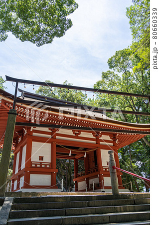 【岡山県】　吉備津神社 80660339