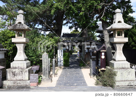 円政寺灯籠 80660647