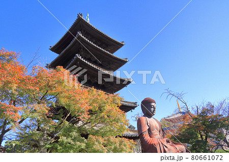 八事山興正寺　秋 80661072