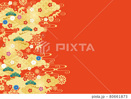 わふう背景素材11ベク 80661873