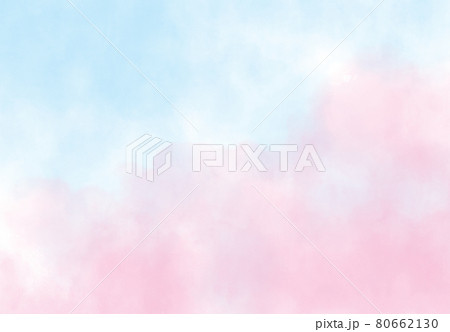 Abstract pink Blue Water color background, Illustration, texture for design Abstract pink Blue Water color background, Illustration, texture for design 80662130