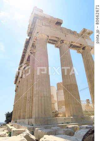 古代ギリシャの世界遺産パルテノン神殿 古代ギリシャの世界遺産パルテノン神殿 80662671