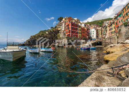 Riomaggiore Village - International Landmark Cinque Terre Liguria Italy Riomaggiore Village - International Landmark Cinque Terre Liguria Italy 80663052
