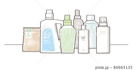 オーガニック洗濯洗剤_集合 オーガニック洗濯洗剤_集合 80663135