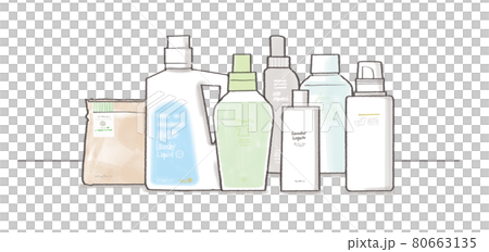 オーガニック洗濯洗剤_集合 オーガニック洗濯洗剤_集合 80663135